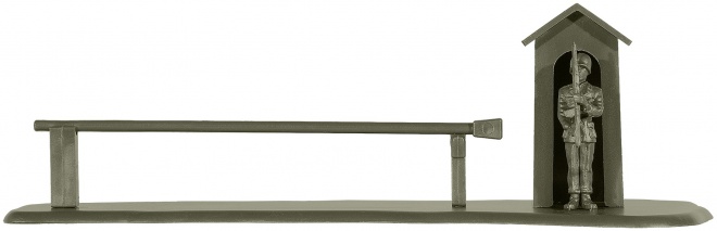 Gate with Guard House kit<br /><a href='images/pictures/Roco/232299.jpg' target='_blank'>Full size image</a>